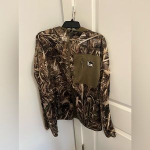 Banded Hooded full zip fleece mid-layer Max-5